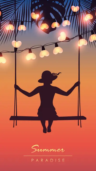 海边夏日-拍信图库