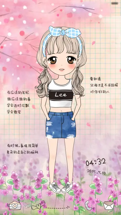 [好评返现]栗子一个人的好天气（换装、功能解锁、自由桌面、音乐界面） - Screenshot 4