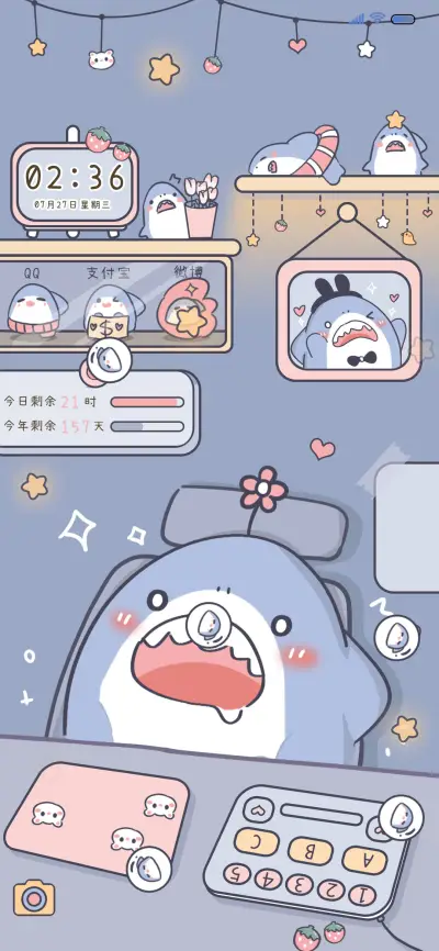 昼夜 宠物萌萌鲨