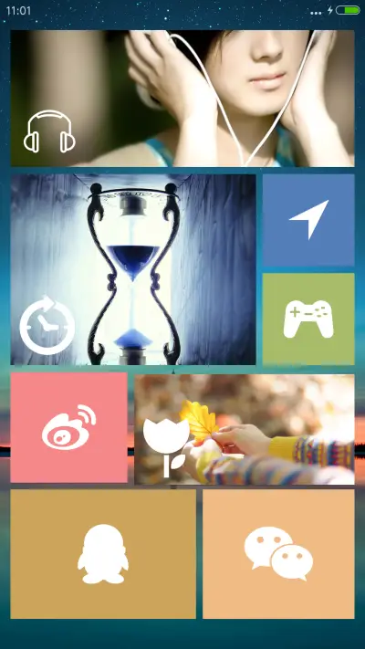（动态水波+流星特效）等待夜 - Screenshot 4