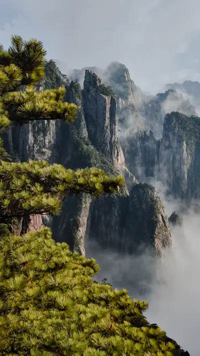 黄山美景甲天下