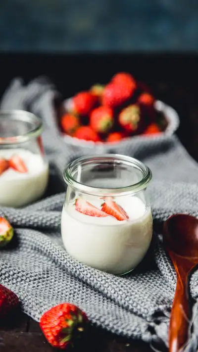 营养健康酸奶杯