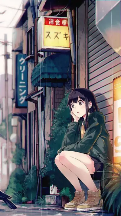 城市角落的淡淡忧伤