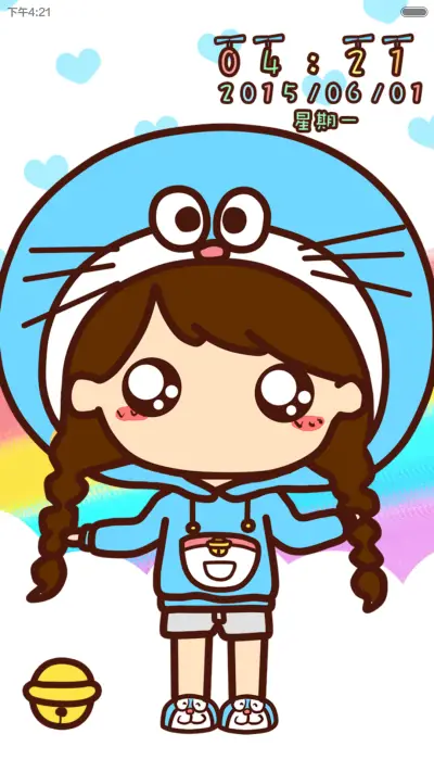 小薇萌萌蓝胖子控[自由桌面]