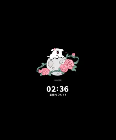 线条小狗的浪漫告白 THEME for Xiaomi MIUI HyperOS