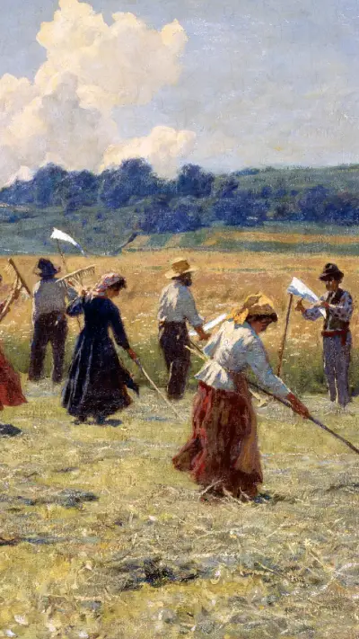 油画里的劳动者 - Screenshot 1