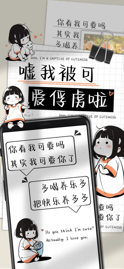 嘘我被可爱俘虏啦 - Screenshot 1