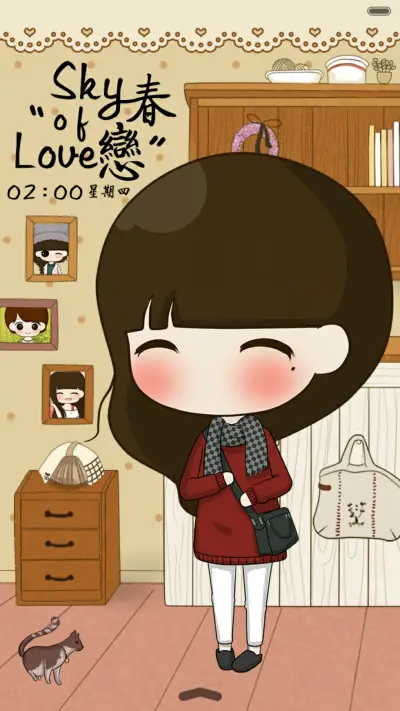 [好评返现]小希迷恋春天（抢红包.多锁屏）