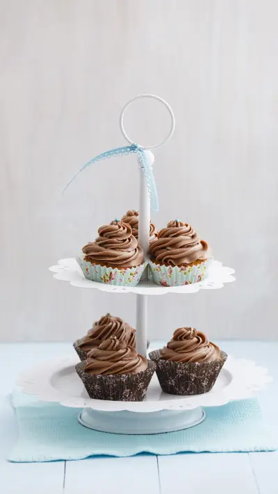 小巧精致的杯子蛋糕