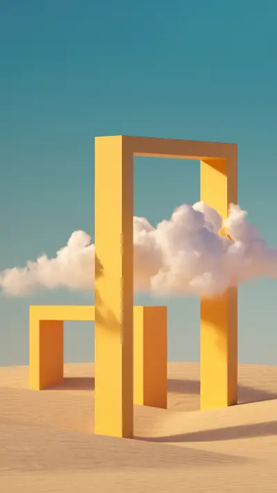 简约美丽风景-锐景创意