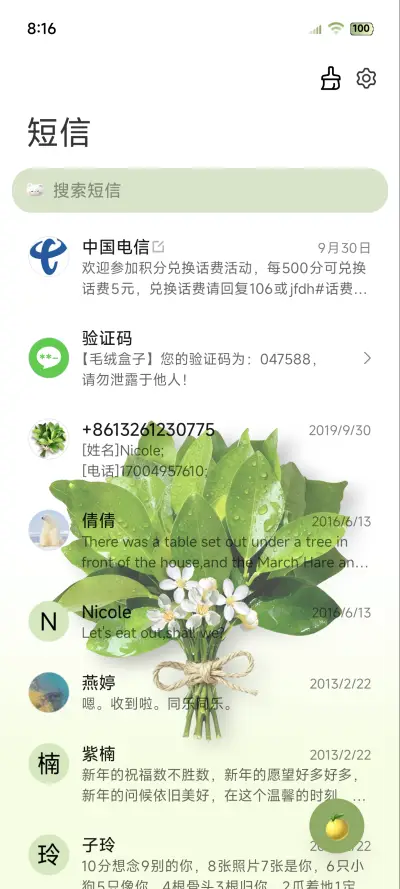 大图标柚子叶护体 - Screenshot 7