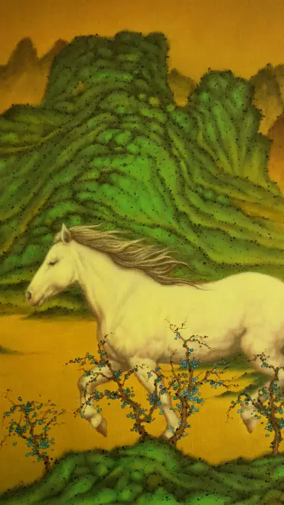 一马当先驰骋万里