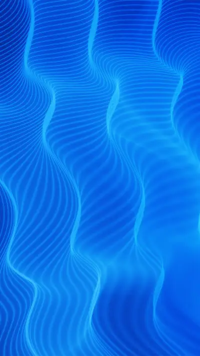 蓝色波纹-拍信图库 - Screenshot 1