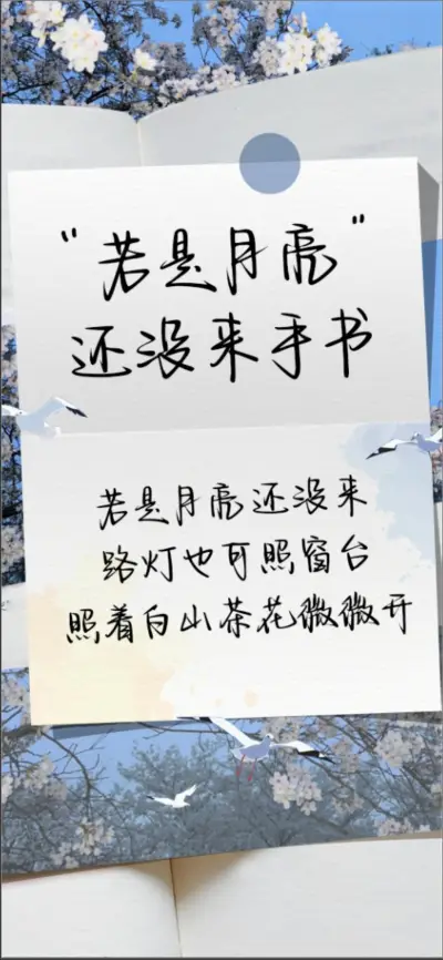 若是月亮还没来手书 - Screenshot 1
