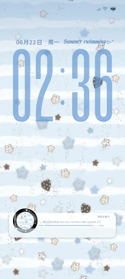 蓝调星星自定义 THEME for Xiaomi MIUI HyperOS