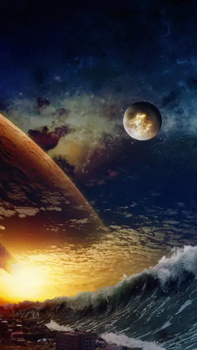 宇宙的奥秘壁纸-锐景创意