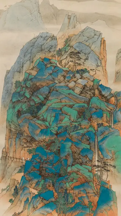 牛朝的诗意山水