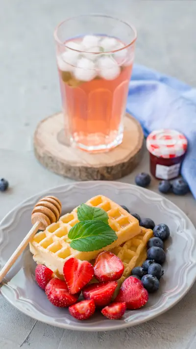 简约可口美食-锐景创意