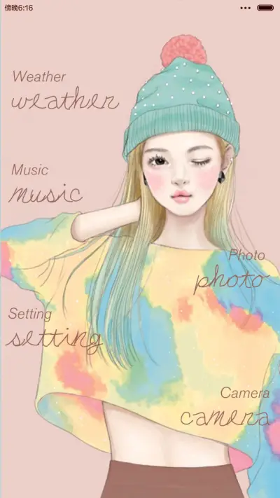 Fashion girl（iOS解锁+自由桌面+音乐界面) - Screenshot 8