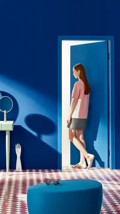 跳跃的蓝色迷宫