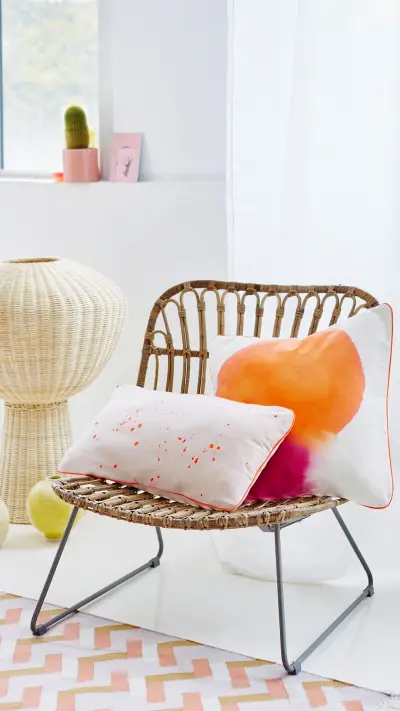 优雅的藤编家具