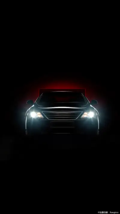 炫酷黑车-锐景创意