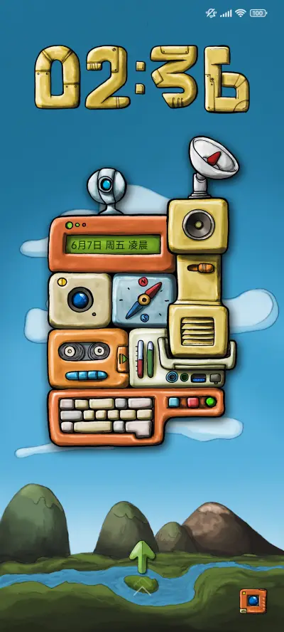 步话机【三】号 THEME for Xiaomi MIUI HyperOS