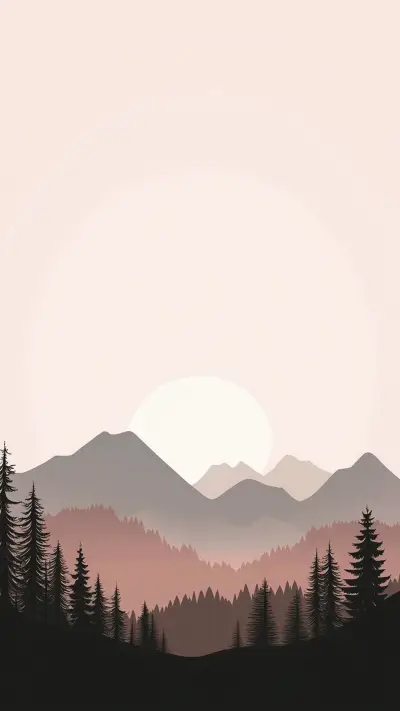 风景插画-顶晟科技