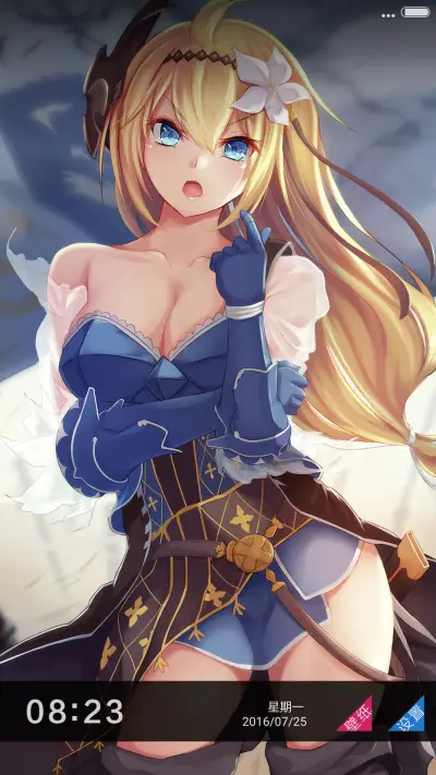 二次元の萌妹第一季（24壁纸+自由桌面）