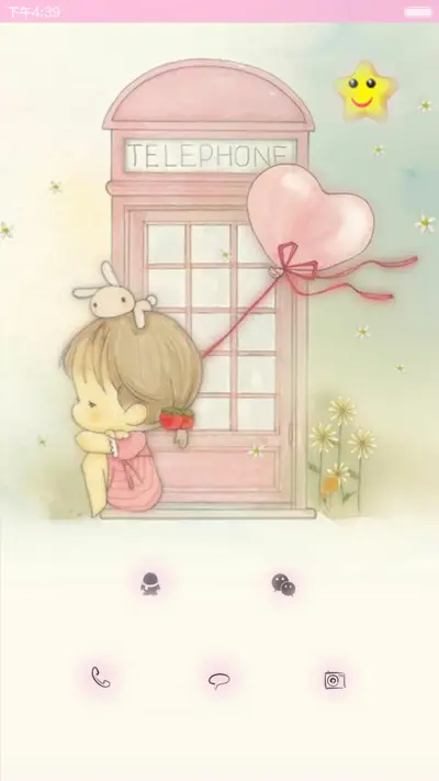 超萌小萝莉（动态锁屏+自由桌面+全图标） - Screenshot 5