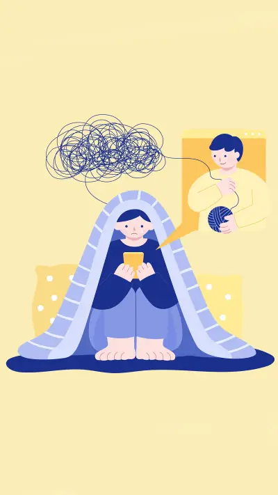 治愈插画-拍信图库